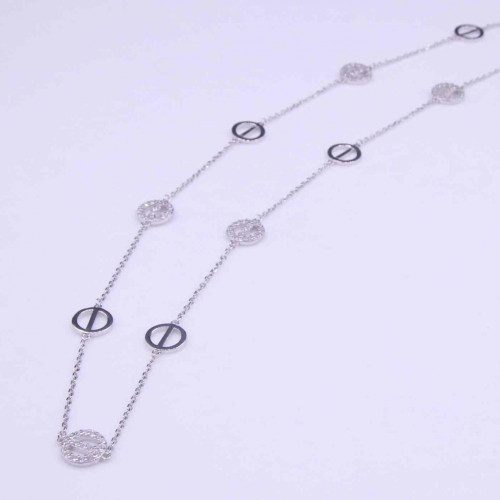 عقد فضة عيار925كود(٠٠٥٠1٠٠)