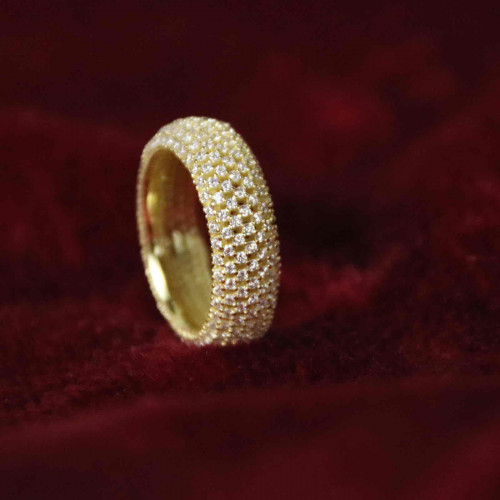 خاتم فضة عيار925كود(٠٠٤٠٨٠٠)