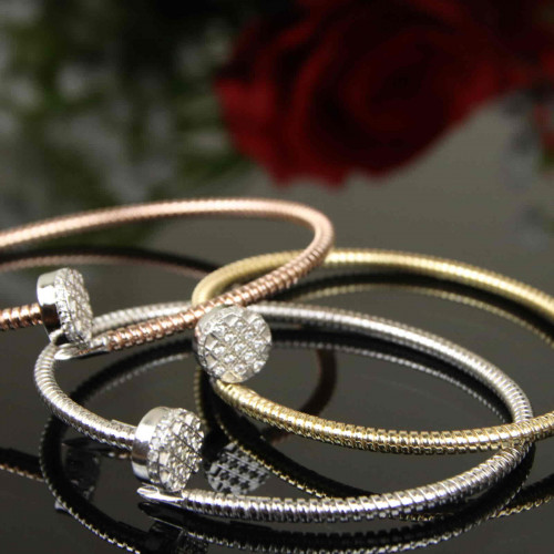 اسوارة فضة عيار٩٢٥كود(٠٠٢٥٠١٠٠)