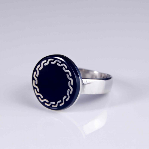 خاتم فضة عيار925كود(٠٠٥٠٤٠٠)