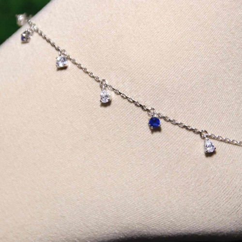 خلخال فضة عيار 925كود(٠٠٢٠١٠٠)