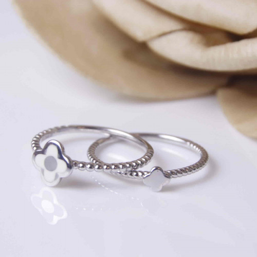 خاتم فضة عيار925كود(٠٠٢٠٥٠٠)