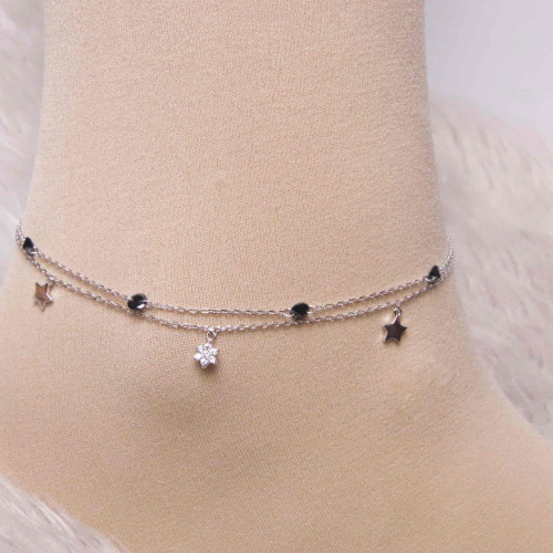 خلخال فضة عيار925كود (٠٠٣٠٢٠٠)