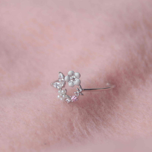 خاتم فضة عيار٩٢٥كود(٠٠١٠٢٠٠)