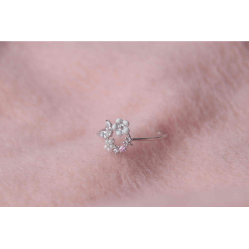 خاتم فضة عيار٩٢٥كود(٠٠١٠٢٠٠)