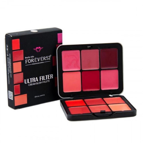 باليت كريم الاساس و أحمر الخدود من فورايفر 52 - UF002 باليت كريم الاساس و أحمر الخدود من فورايفر 52 - UF002