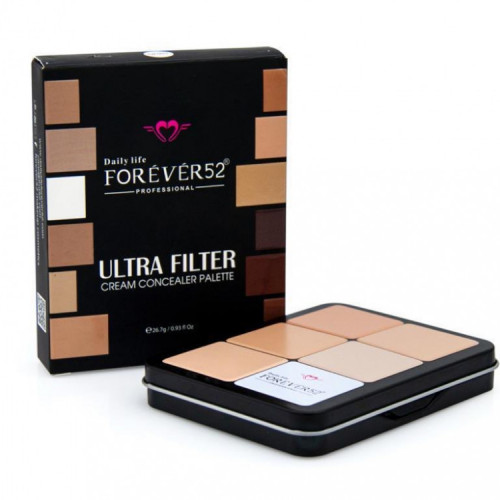 باليت كريم الاساس و أحمر الخدود من فورايفر 52 - UF001 باليت كريم الاساس و أحمر الخدود من فورايفر 52 - UF001