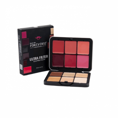 باليت كريم الاساس و أحمر الخدود من فورايفر 52 - UF003 باليت كريم الاساس و أحمر الخدود من فورايفر 52 - UF003