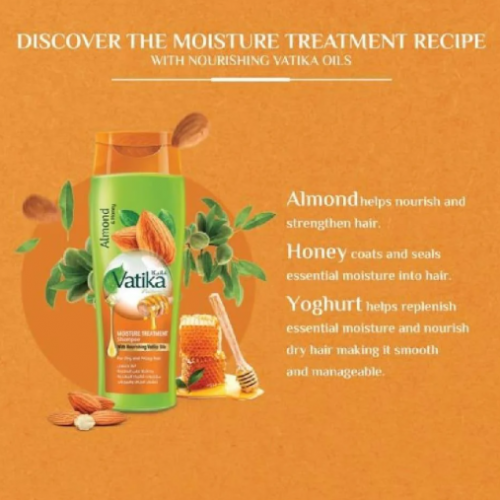 شامبو فاتيكا 400 ملي يحافظ علي الرطوبه للشعر الجاف والمجعد شامبو فاتيكا 400 ملي يحافظ علي الرطوبه للشعر الجاف والمجعد