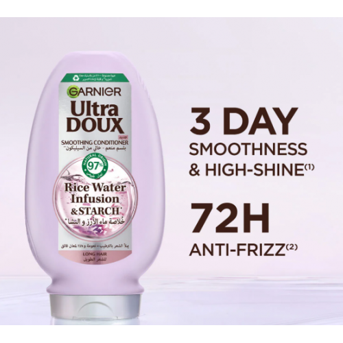 بلسم غارنيه خلاصة ماء الارز والنشا 360 ملي 