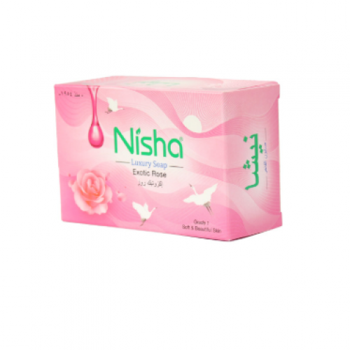 صابون نيشا الفاخر اكزوتيك روز 125جرام