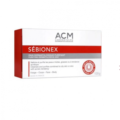 ايه سي ام صابونة غسول للبشرة الدهنية سبيونكس - 100 جم