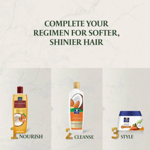 باراشوت شامبو لمعان يومي بجوز الهند واللوز - 340 مل باراشوت شامبو لمعان يومي بجوز الهند واللوز - 340 مل