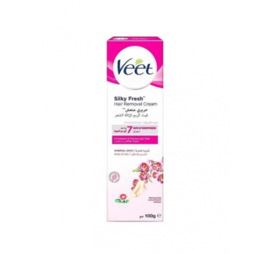 كريم لإزالة الشعر للبشرة العادية سيلكي فريش 100 جم