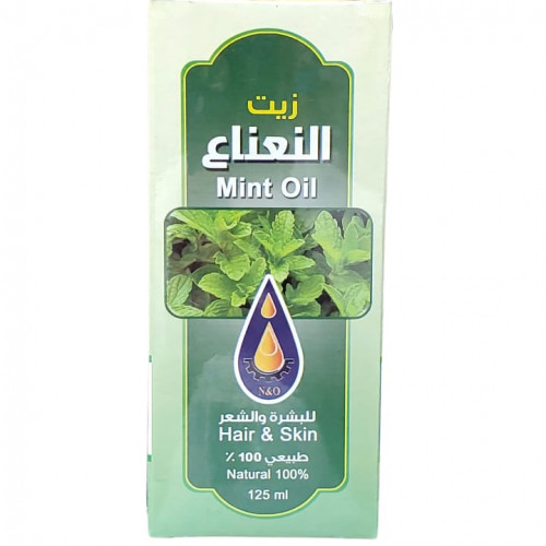 زيت النعناع 125 ملي للبشره والشعر من معاصر الاحلام للزيوت 