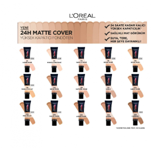 لوريال باريس انفاليبل 24 ساعة مات كريم أساس 145 روز بيج لوريال باريس انفاليبل 24 ساعة مات كريم أساس 145 روز بيج