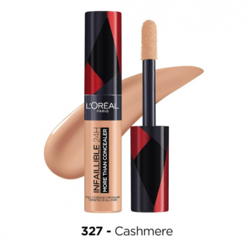 خافي عيوب لوريال باريس 327 - كونسيلر تغطية كاملة ولمسة نهائية طبيعية خافي عيوب لوريال باريس 327 - كونسيلر تغطية كاملة ولمسة نهائية طبيعية