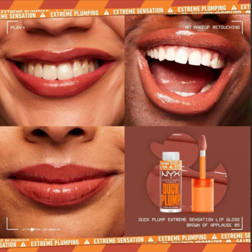 قلوس ملمع شفاه داك بلامب من نيكس - 05 براون اوف ابليزي