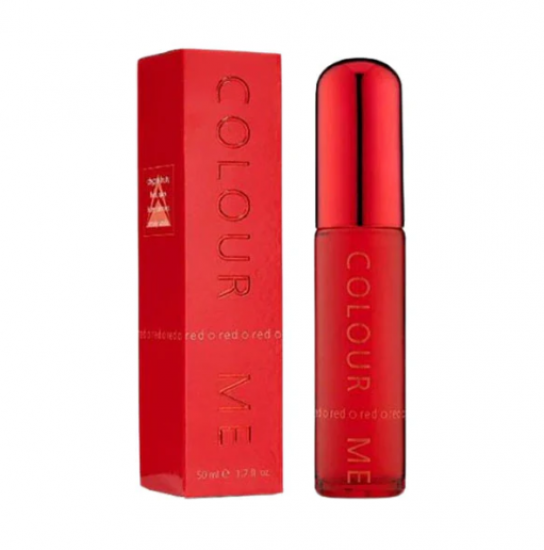 عطر نسائي أحمر من كولور مي 50 مل