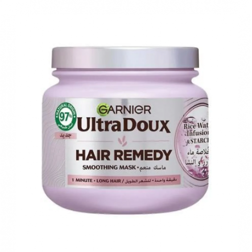 ألترا دو ماسك معالج بخلاصة ماء الأرز والنشا المرطب من غارنييه ، 340 مل ألترا دو ماسك معالج بخلاصة ماء الأرز والنشا المرطب من غارنييه ، 340 مل