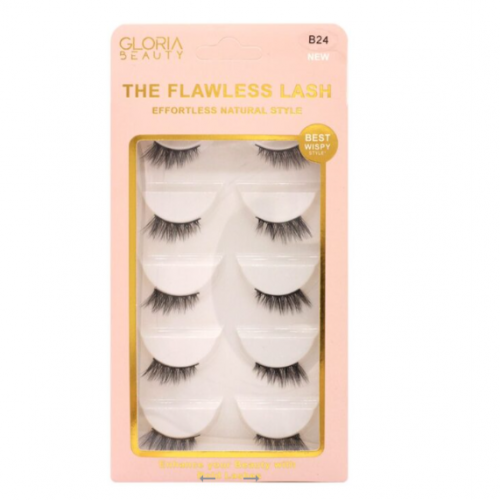 طقم رموش جلوريا بيوتي فلوليس 5 قطع – B24