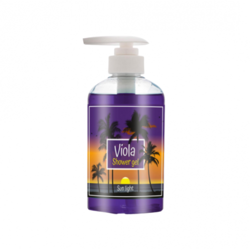 شاور جل استحمام صن لايت من زهرة فيولا - 500مل شاور جل استحمام صن لايت من زهرة فيولا - 500مل
