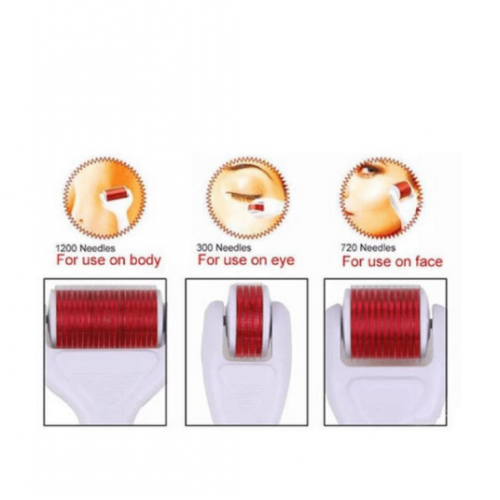 مجموعة ديرما رولر 4 في 1 للعناية بالبشرة