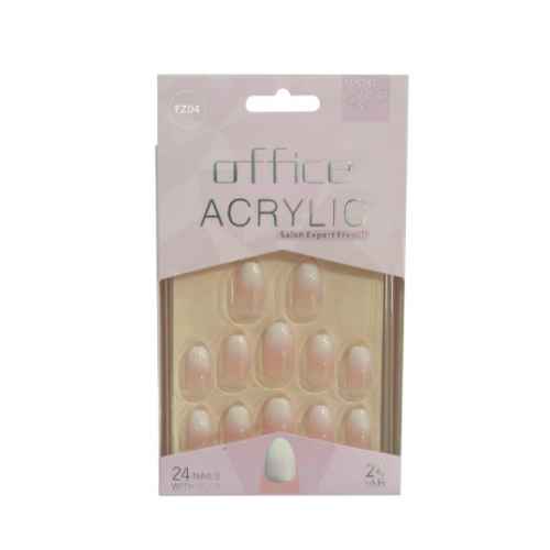 اظافر لاصقة لامعة FZ04 من اوفيس 24 قطعة