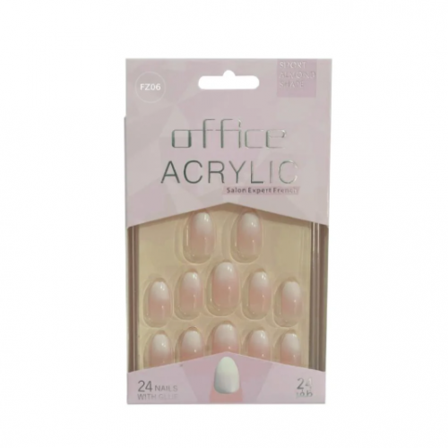 اظافر لاصقة لامعة FZ06 من اوفيس 24 قطعة