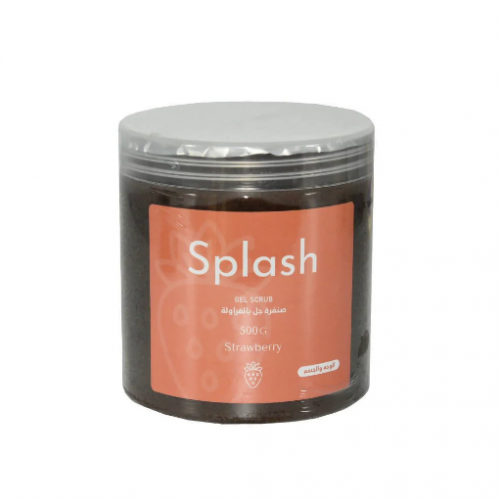 صنفرة جل بالفراولة للوجه والجسم من سبلاش 500 جرام 