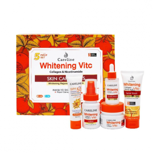 كيرلاين مجموعة  للتبييض بفيتامين سي 5 قطع