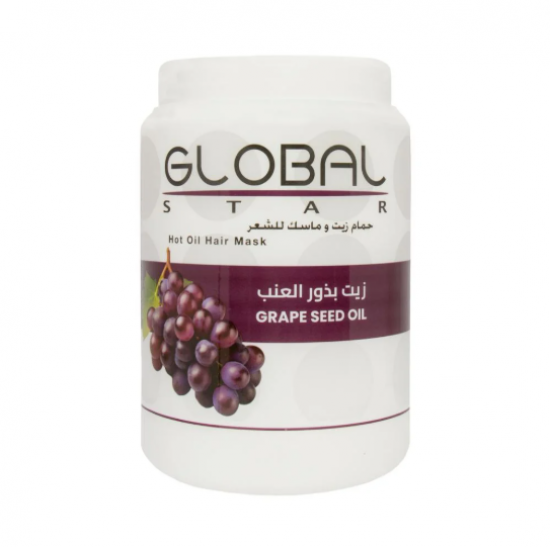 حمام زيت وماسك للشعر زيت بذور العنب 1500 ملي 