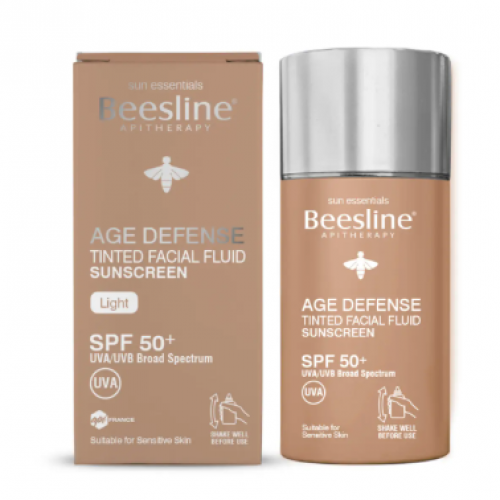 Beesline بيزلين كريم واقي من الشمس اس بي اف 50 مقاومة لظهور التجاعيد 40مل فاتح