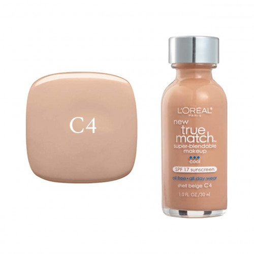 كريم اساس ترو ماتش من لوريال باريس 30مل - C4 كريم اساس ترو ماتش من لوريال باريس 30مل - C4