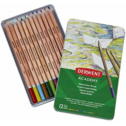 اقلام الوان مائية 12 قلم رصاص ماركة ديروينت