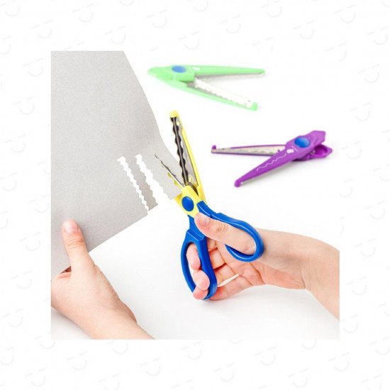 مقص متعرج