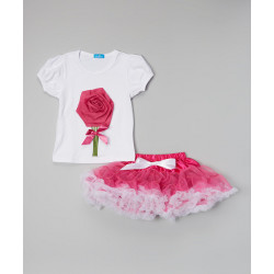 بلوزرة و تنورة منفوشة