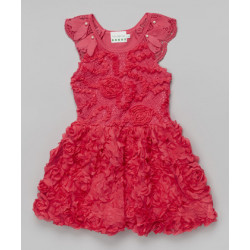 فستان أحمر قصير