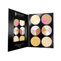 باليت اضاءة هايلايتر بوك من كاركتر HBC001 متعدد الألوان