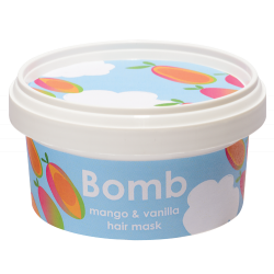 ماسك للشعر بالمانجو والفانيلا من بومب