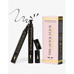 ختم آيلاينر مجنح من كويك فليك - أسود مكثف ختم آيلاينر مجنح من كويك فليك - أسود مكثف