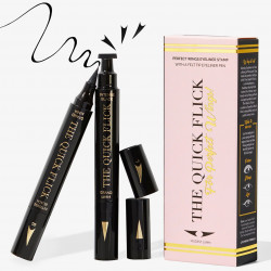 ختم آيلاينر مجنح من كويك فليك - أسود مكثف