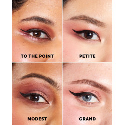 ختم آيلاينر مجنح من كويك فليك - أسود مكثف ختم آيلاينر مجنح من كويك فليك - أسود مكثف