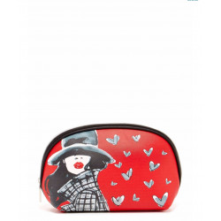 حقيبة مكياج القلوب الصغيرة من زاك