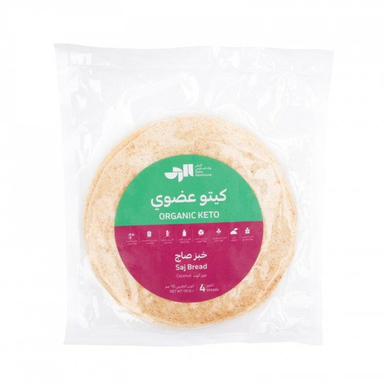 خبز كيتو صاج عضوي -4خبزات خبز كيتو صاج عضوي -4خبزات
