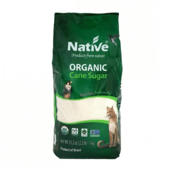 سكر قصب عضوي 1كجم ابيض Native سكر قصب عضوي 1كجم ابيض Native