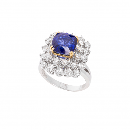 A diamond ring from Rosadale, gold 18.