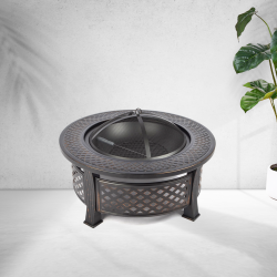 موقد نار معدني 81 سم موقد نار معدني 81 سم