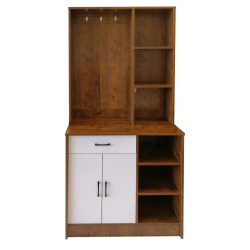 وحدة رفوف خشب وحدة رفوف خشب