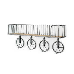 رف علاقي ديكور عجلة رف علاقي ديكور عجلة